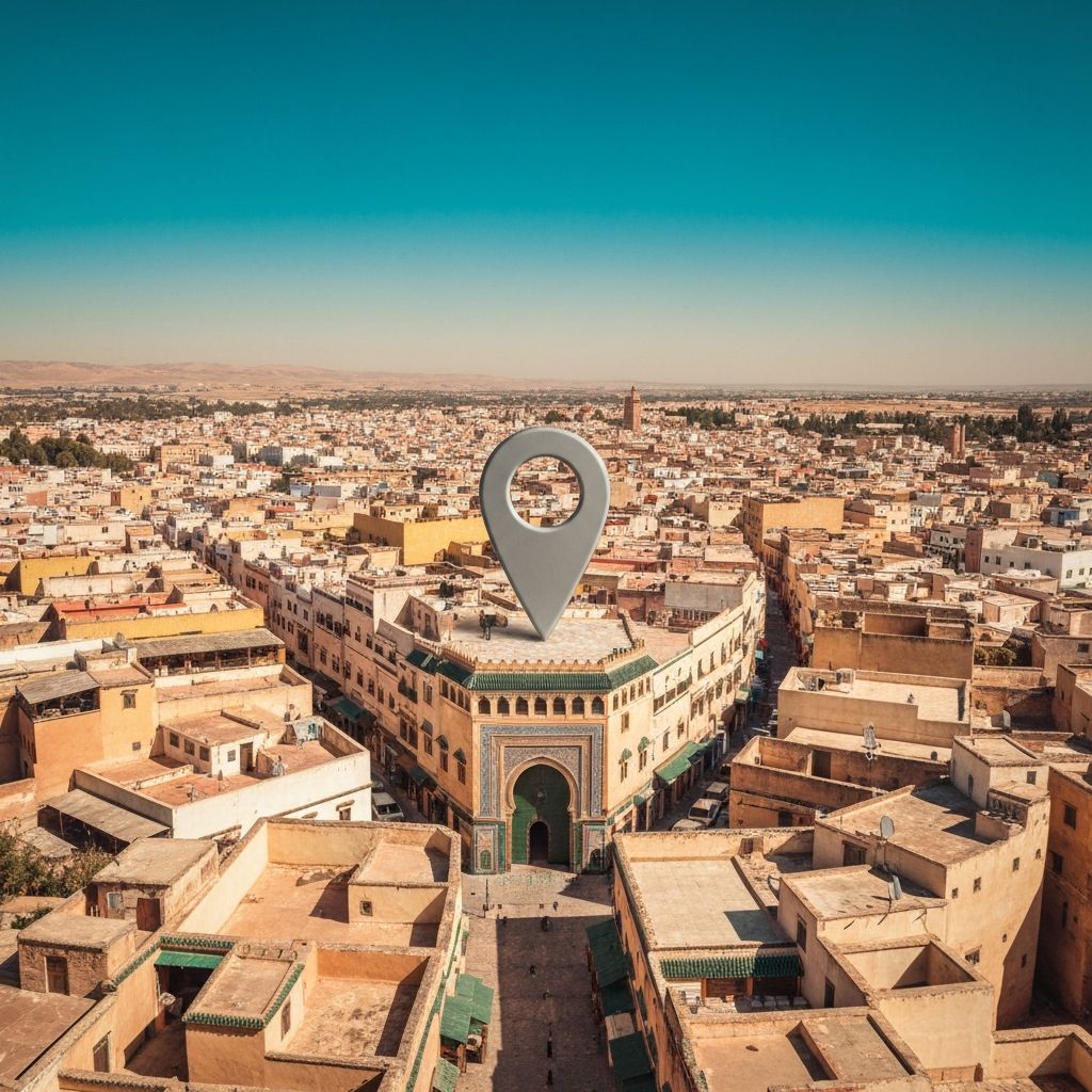 Localisation Centre El Bahia